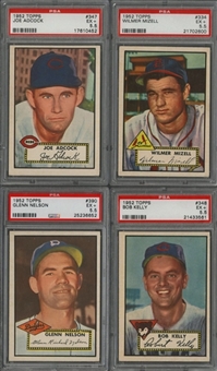 1952 Topps "High Numbers" PSA EX+ 5.5 Collection (4 Different)